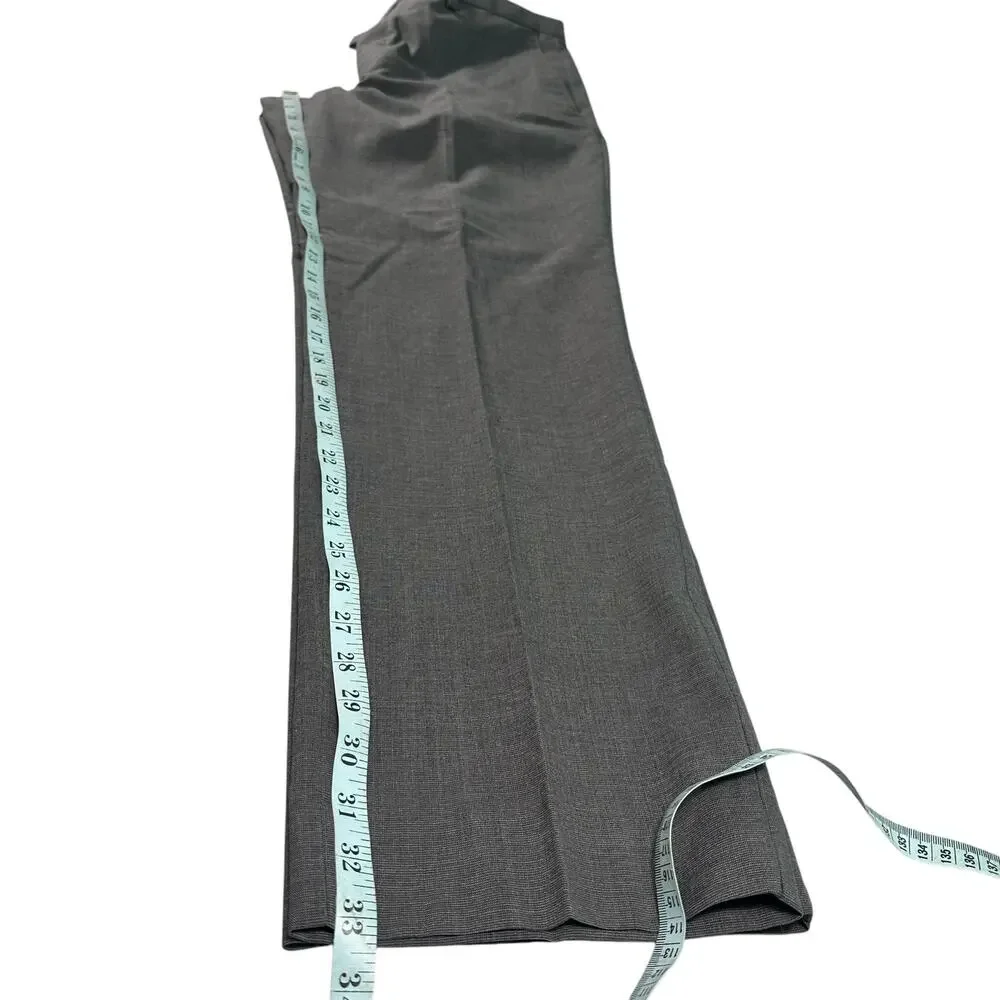 Banana Republic Performance Wool Dress‎ Pants Mens 36x34 Slim Fit Gray NEW